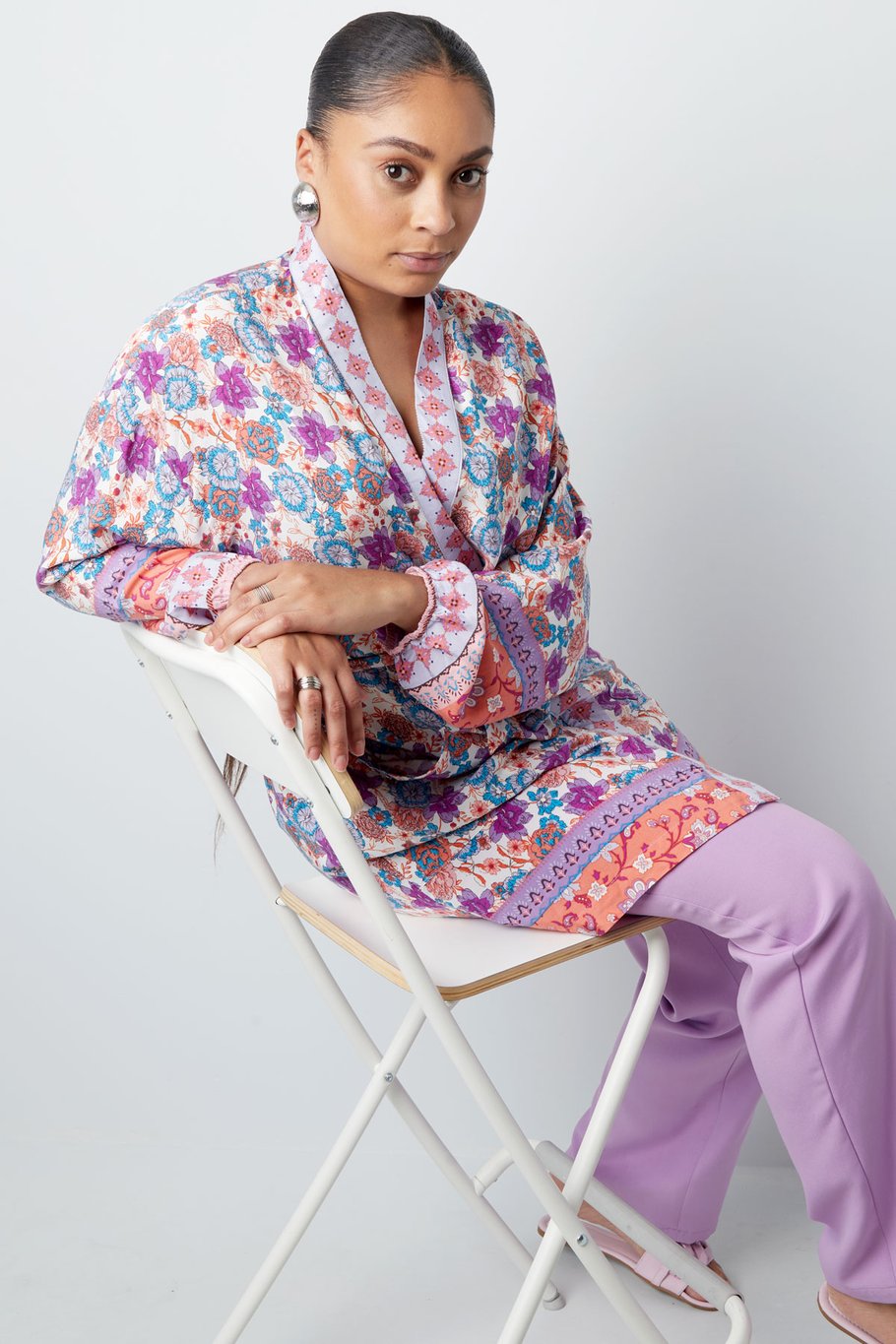 Kimono good vibes - morado Imagen6
